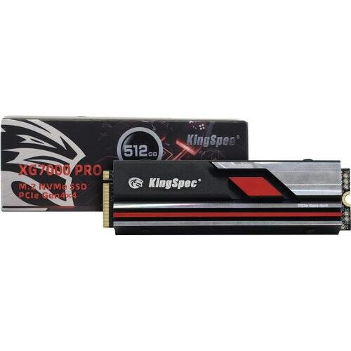 Накопитель SSD Kingspec PCI-E 4.0 x4 512Gb XG7000-512GB PRO M.2 2280 - фото №5