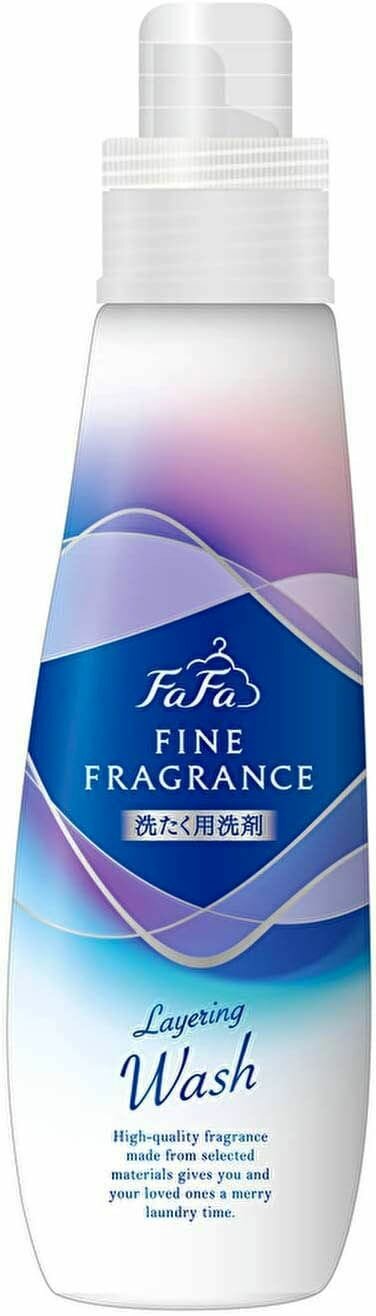 Жидкое средство для стирки Fafa Fine Fragrance Layering Wash с ароматом мыла и освежающими нотками цитрусов и цветов 600 мл