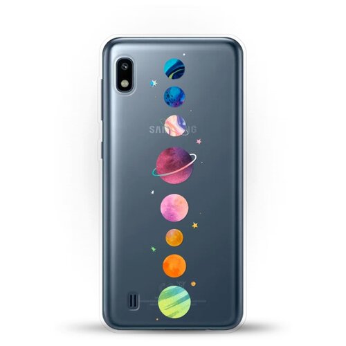 фото Силиконовый чехол планеты на samsung galaxy a10 andy & paul