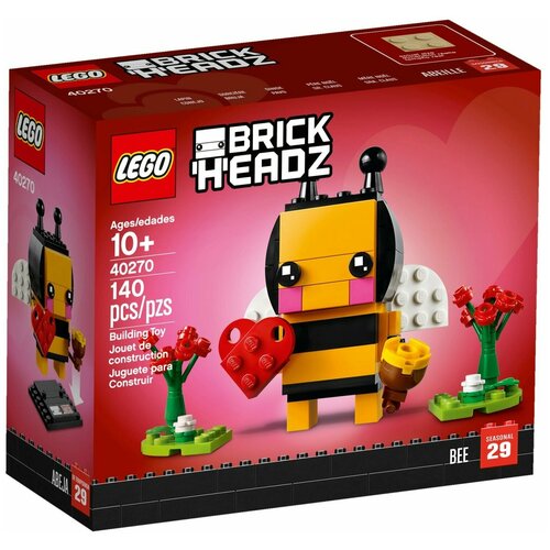 LEGO BrickHeadz 40270 Пчёлка на День Святого Валентина, 140 дет. lego brickheadz 40352 пугало на день благодарения 177 дет