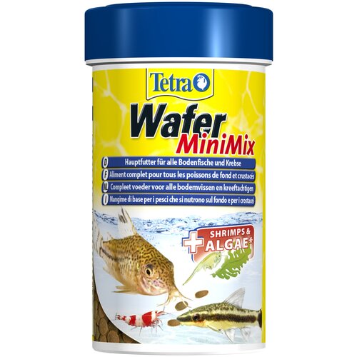 Корм для всех донных рыб TETRA Wafer Mini Mix 100ml