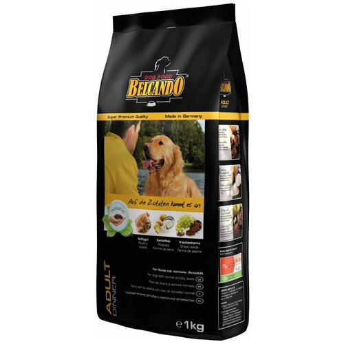 Сухой корм для собак Belcando 1 кг (для средних и крупных пород)