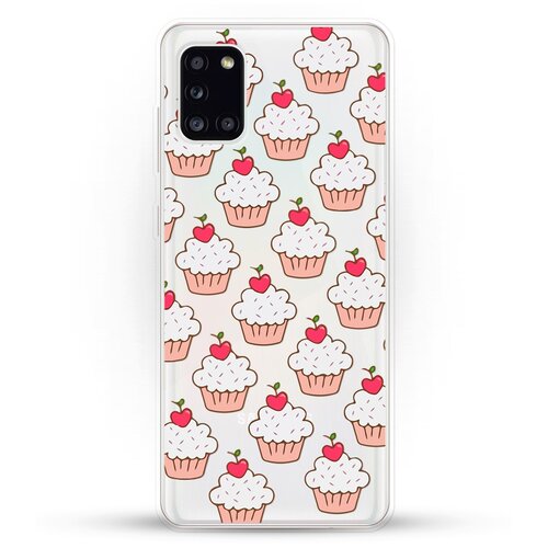 фото Силиконовый чехол капкейки на samsung galaxy a41 andy & paul