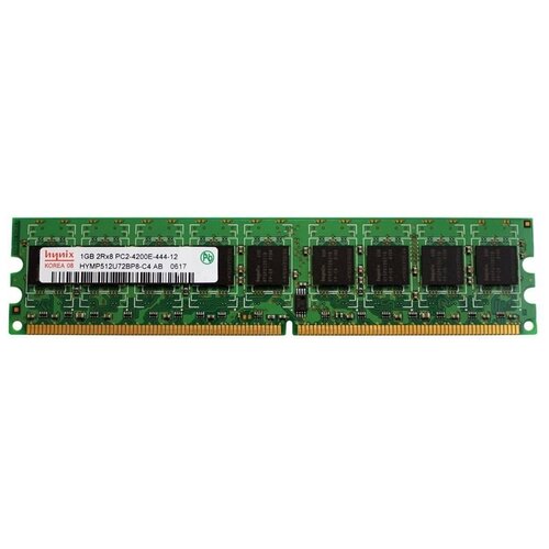 Оперативная память Hynix 1 ГБ DDR2 533 МГц DIMM CL4 HYMP512U72P8-C4 оперативная память kingston 2 гб ddr2 533 мгц dimm cl4 kvr533d2n4 2g