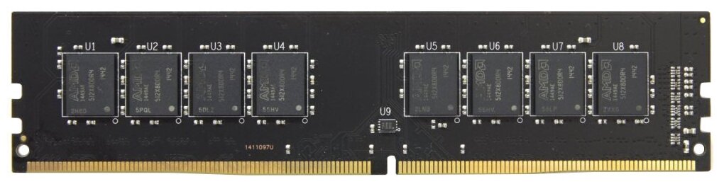 Память оперативная DDR4 AMD 8Gb 3200MHz pc-25600 (R948G3206U2S-UO) oem - фото №1