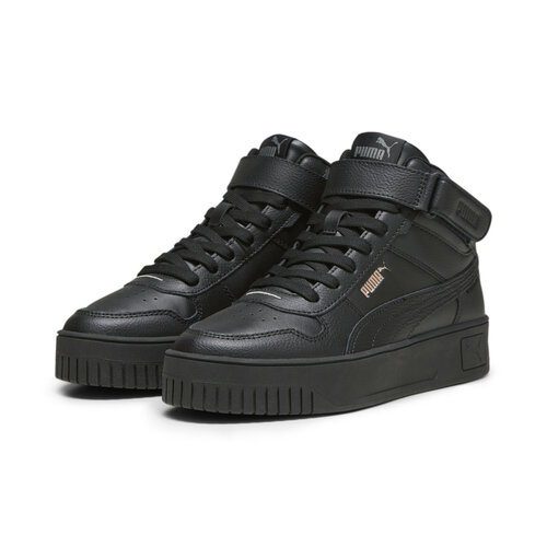 Кеды PUMA Carina Street Mid, размер 7.5, черный