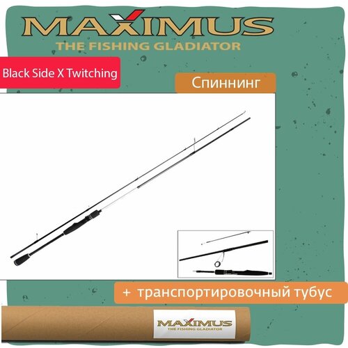 Спиннинг Maximus BLACK SIDE X 20ML 2.0m 5-21g (MTSSBSX20ML) спиннинг maximus black side x 20ml 2 0m 5 21g