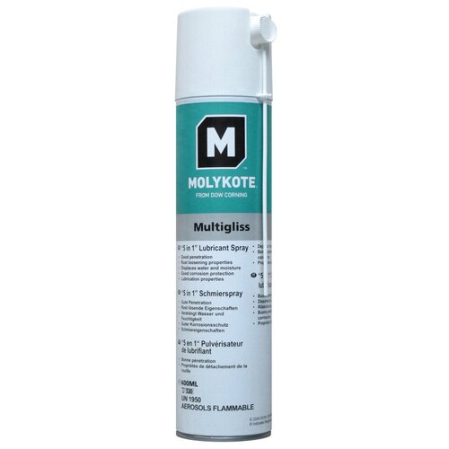 Универсальная смазка Molykote Multigliss Spray (400 мл)