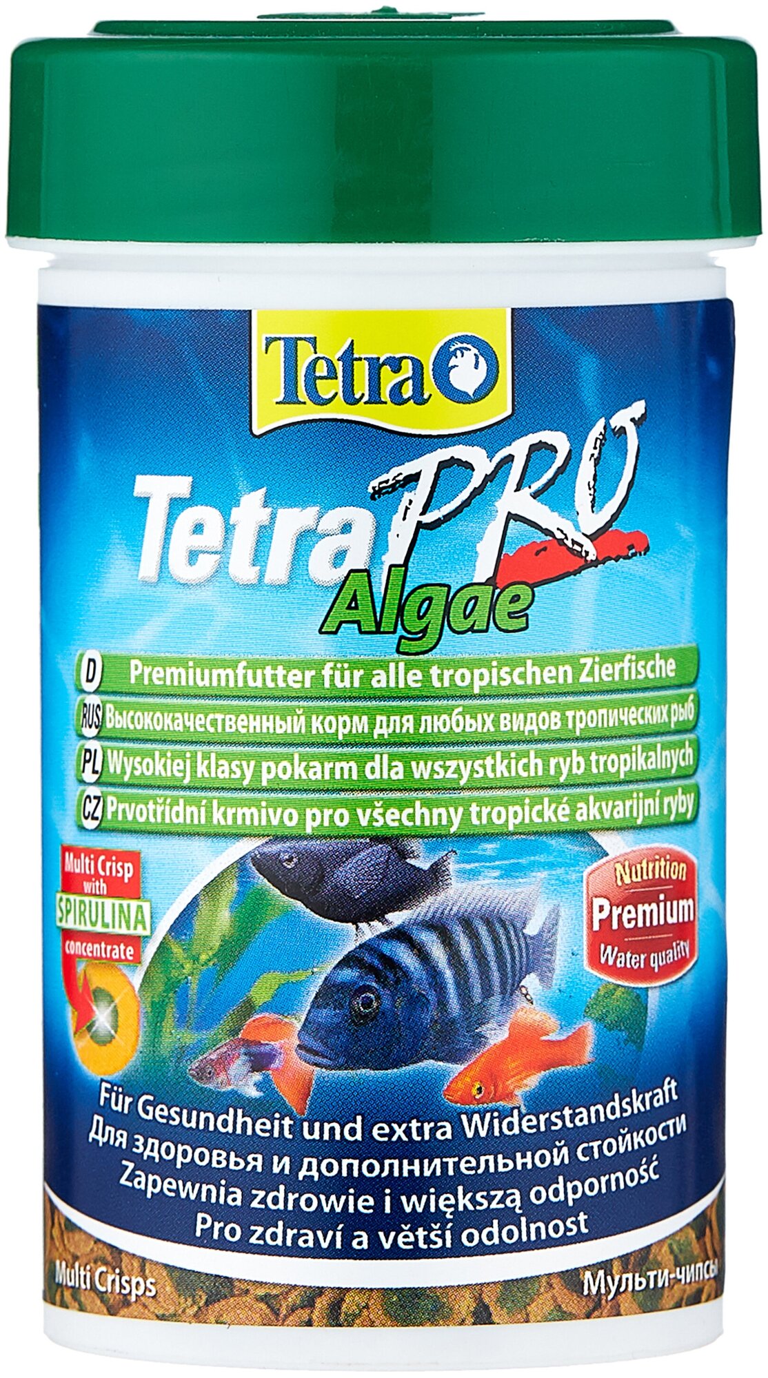 Корм для рыб TetraPro Algae 100мл