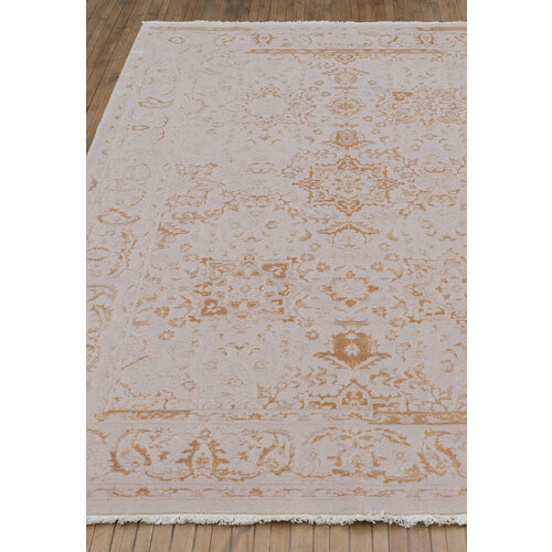 Ковер на пол 1,6 на 2,3 м в спальню, гостиную, бежевый Heritage 499-Beige