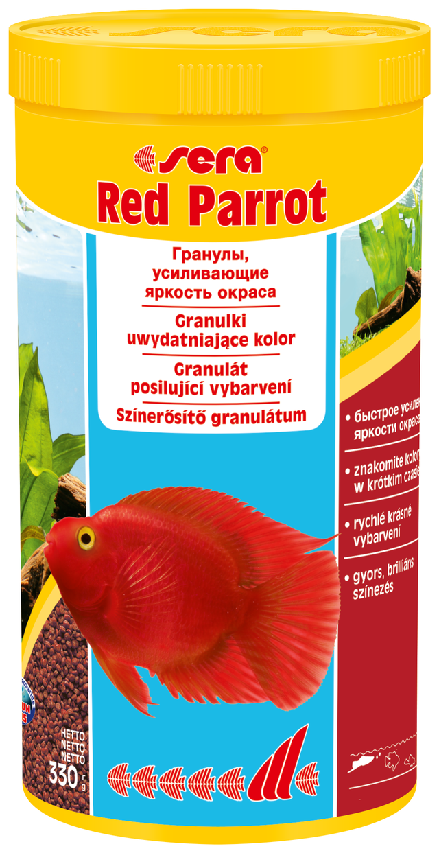 Корм для красных попугаев Sera RED PARROT 1000 мл, 330 г