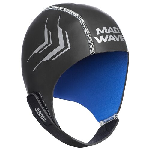 фото Шлем неопреновый для триатлона helmet, m, черный mad wave