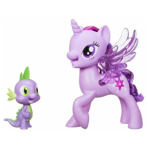 Игровой набор My Little Pony Сияние Поющая Твайлайт Спаркл и Спайк C0718