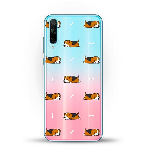 фото Силиконовый чехол бигли спят на honor 30i andy & paul