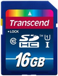 Карта памяти Transcend TS*SDU1 400x 16 GB, чтение: 60 MB/s