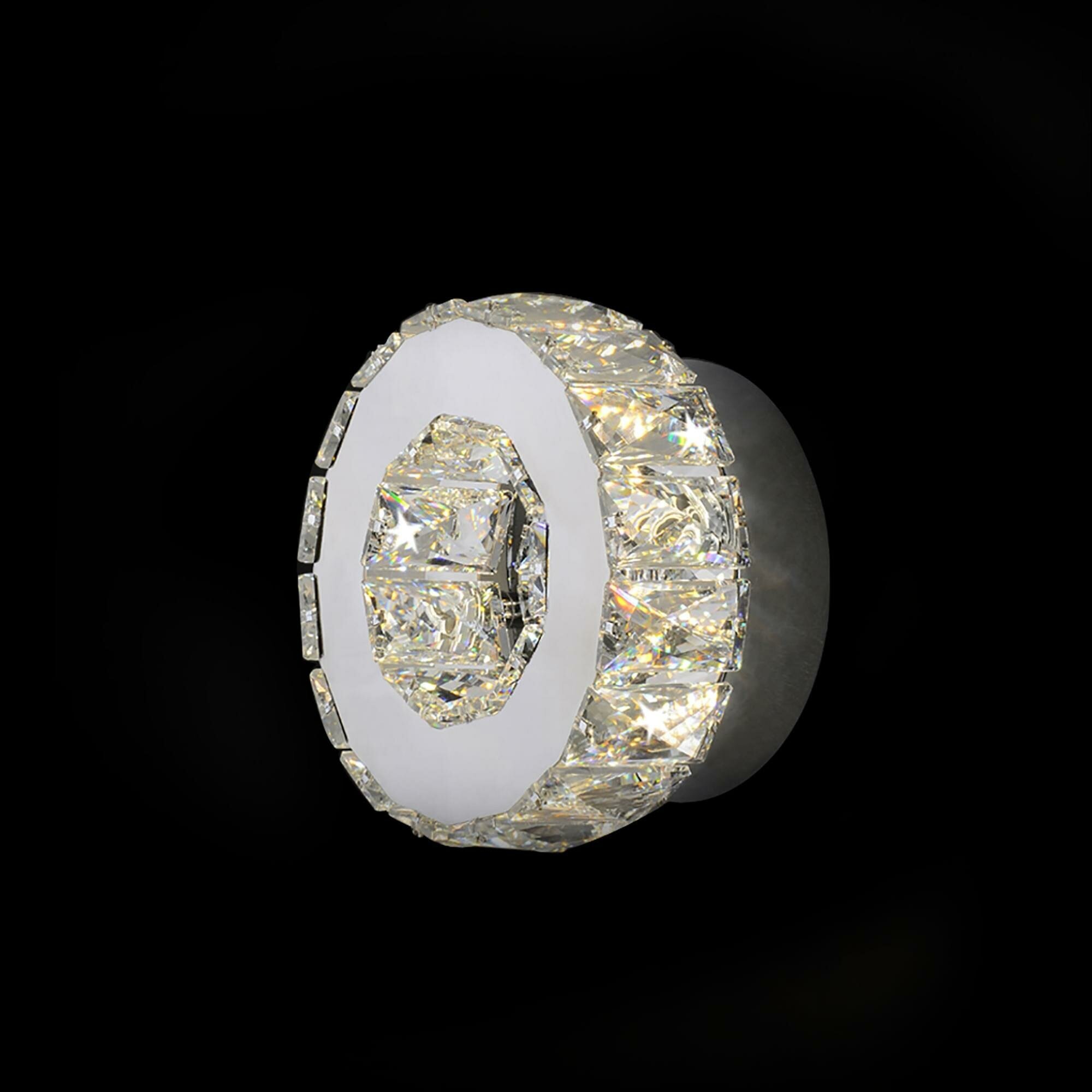 Eletto Olimpia EL330W12 1 LED Бра хрустальное Хром