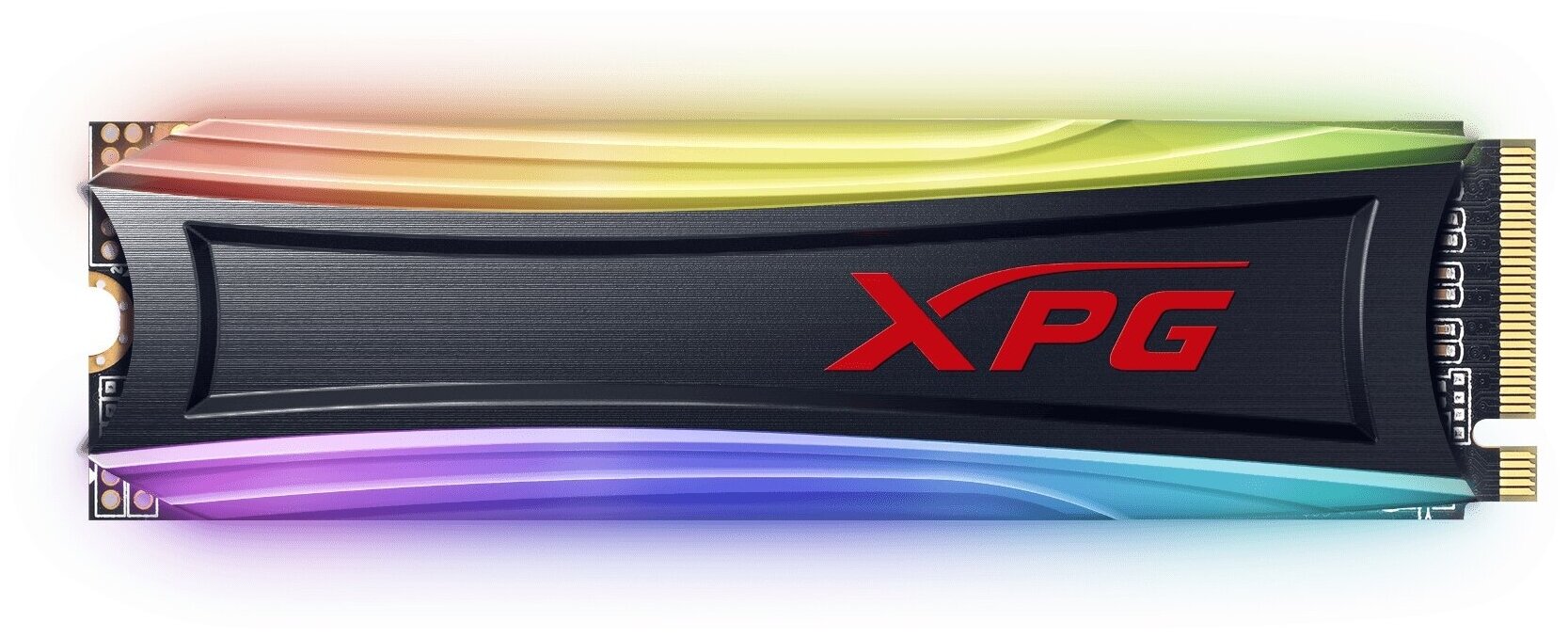 Накопитель SSD M.2 Adata XPG Spectrix S40g RGB 512 Gb PCIe 3.0 x4 (NVMe) 3D TLC (as40g-512gt-c) As40
