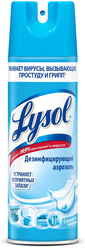 Lysol Средство дезинфицирующее для поверхностей Свежесть хлопка, 400 мл, 1 шт