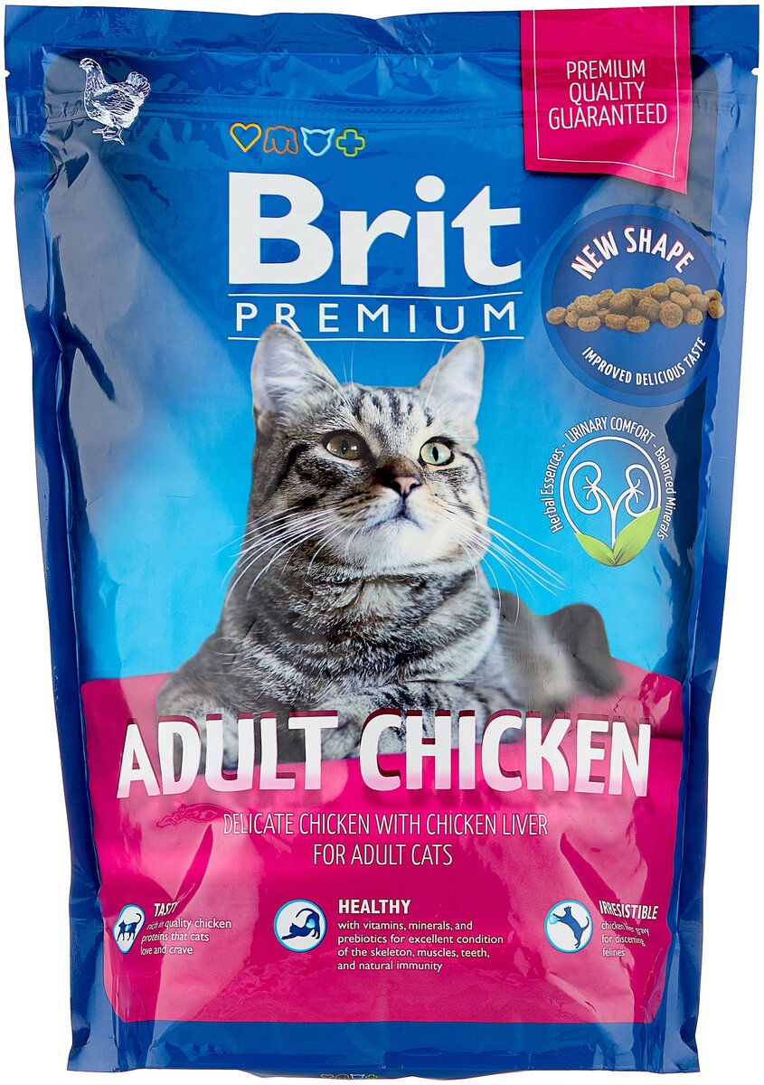 Стоит ли покупать Сухой корм для кошек Brit Premium с курицей с