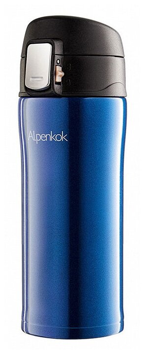 Термокружка Alpenkok AK-04040A/41A, 0.38 л, синий