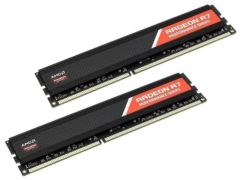 Оперативная память AMD 8 ГБ (4 ГБ x 2 шт.) DDR4 2666 МГц DIMM CL16