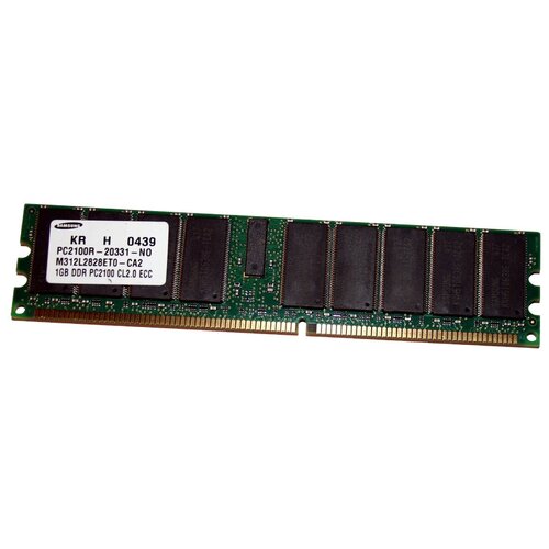 оперативная память samsung 262 144 мб ddr 266 мгц dimm cl2 5 m368l3223dtl cb0 Оперативная память Samsung 1 ГБ DDR 266 МГц DIMM CL2 M312L2828ET0-CA2