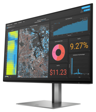 Монитор/ HP Z24f G3 FHD Display 23.8'' (1920 x 1080), IPS, 178/178, 5мс, 300nit, DP/DPout/HDMI, 5USB, LTSP, 1y 23.8