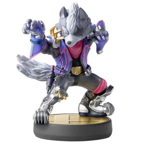 amiibo фигурка фокс fox super smash bros collection Фигурка Amiibo Super Smash Bros. Collection Вульф, 9 см