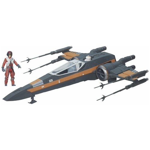 Игровой набор Hasbro Звёздные войны: Пробуждение Силы. Истребитель T-70 X-wing По Дамерона B3953