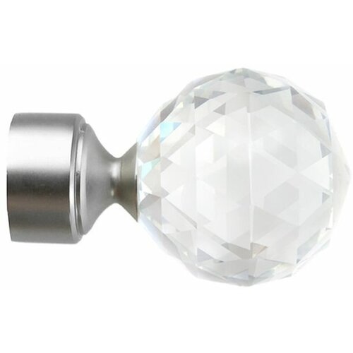Наконечник для карниза Lm Decor Кристалл 25мм сатин 1308₽