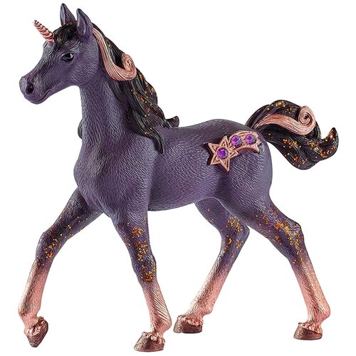 Фигурка Schleich Единорог-метеор жеребенок 70580, 9 см