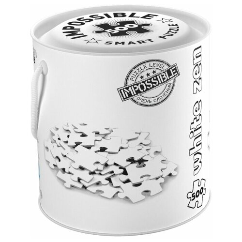 SMART PUZZLES, дзен пазл абсолютно белый 