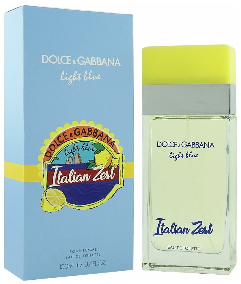 dolce and gabbana light blue lemon