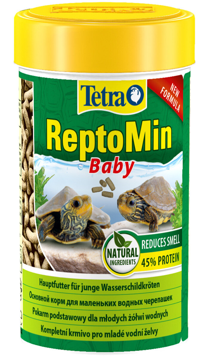 TETRA REPTOMIN BABY корм мини-палочки для молодых водных черепах