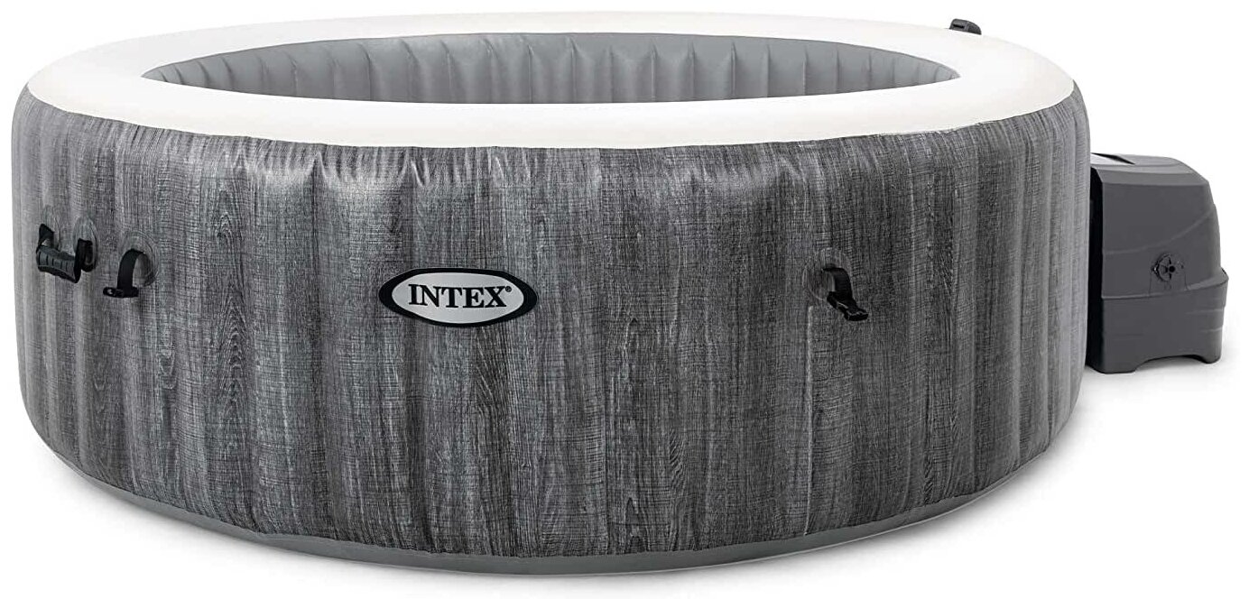 SPA Intex PureSpa Bubble Therapy GreyWood Deluxe (28440) 196х71 см