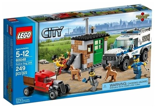 Конструктор LEGO City 60048 Полицейский отряд с собакой, 249 дет.