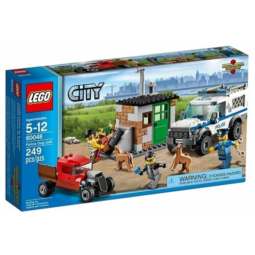 Конструктор LEGO City 60048 Полицейский отряд с собакой, 249 дет.