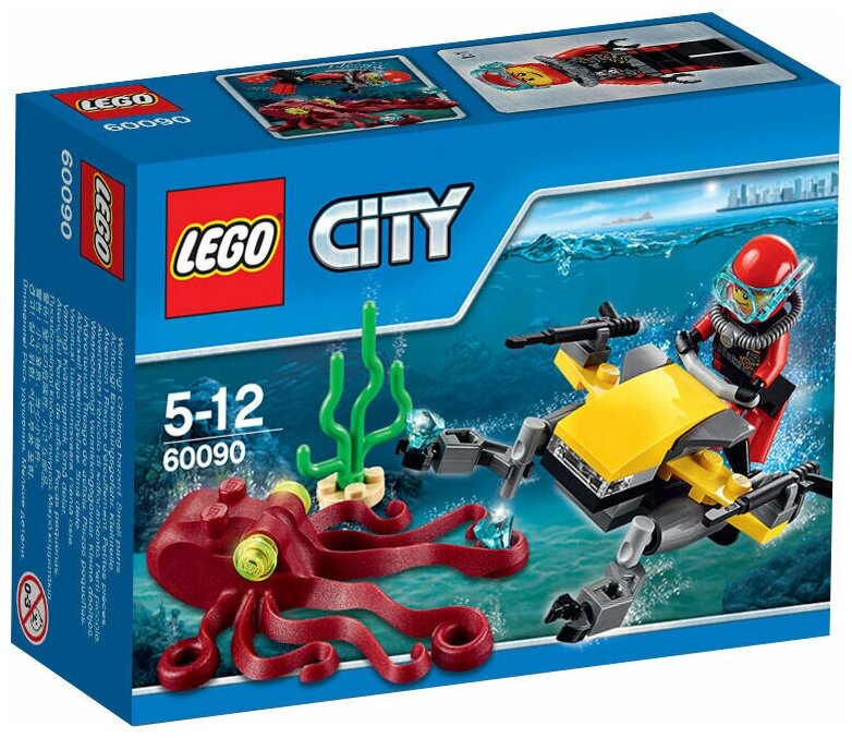 LEGO City 60090 Глубоководный скутер, 42 дет.