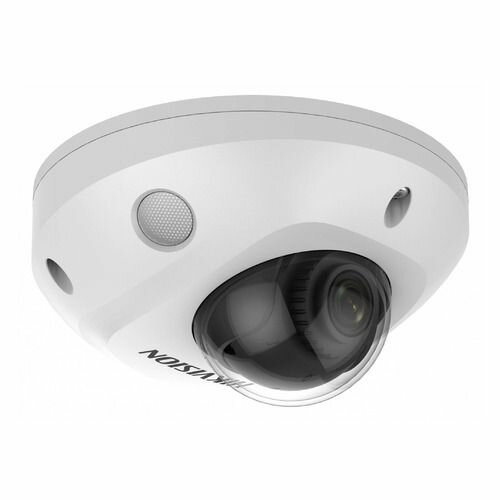 Hikvision Видеонаблюдение DS-2CD2547G2-LS 4mm C 4Мп уличная купольная IP-камера с LED-подсветкой до 30м и технологией AcuSense