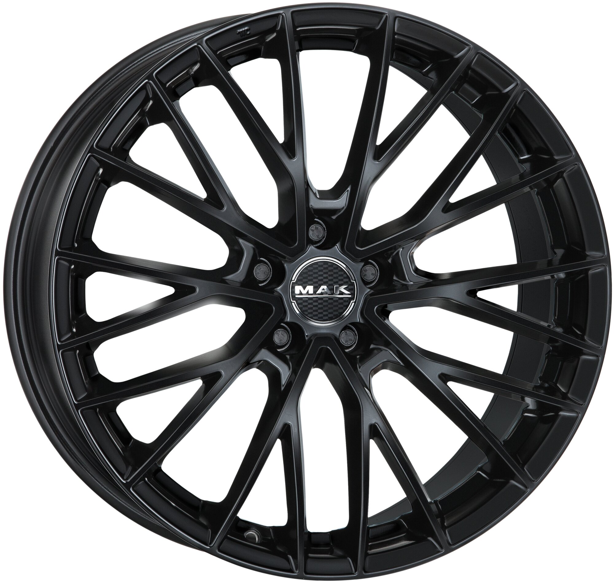 mak speciale 8,5x19 5/108 et48 d-63,4 gloss black (f8590ecgb48gd3x)