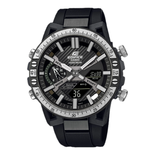наручные часы casio edifice ecb 2000tp 1a черный Наручные часы CASIO Edifice ECB-2000TP-1A, черный, серый