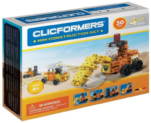 Конструктор CLICFORMERS 804001 Mini Construction Set, 30 дет.