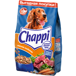 Сухой корм для собак Chappi Мясное изобилие, мясное ассорти, с овощами, с травами - изображение