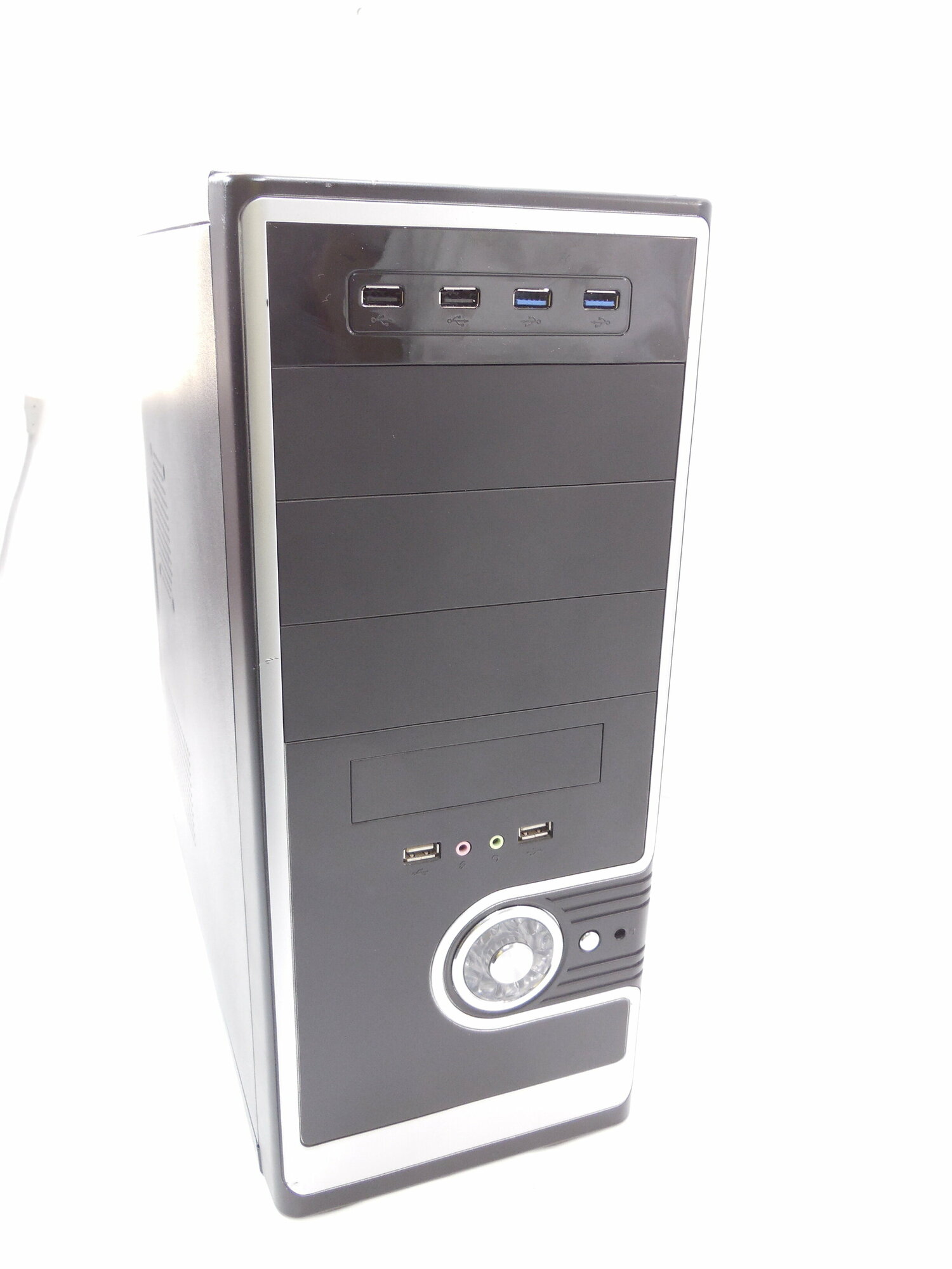 Exegate EX269460RUS Фронтальная панель U5H-614 525" 2х USB + 2х USB 30 черная