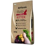 Сухой корм для котят Fitmin беззерновой, для, с курицей, с печенью 10 кг - изображение