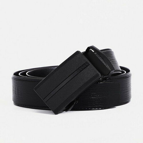 фото Ремень сима-ленд, размер 120, черный сима-лэнд