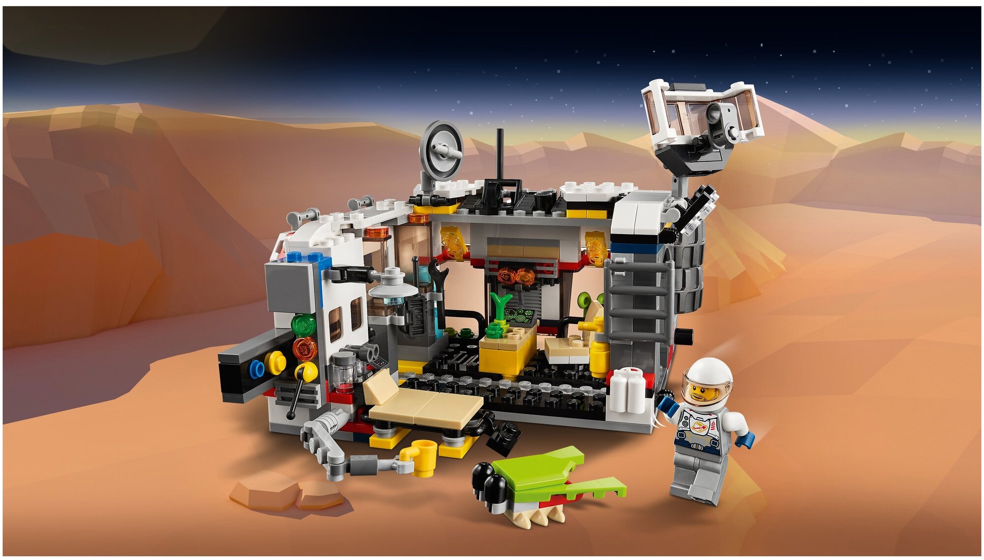 Конструктор LEGO Creator Исследовательский планетоход, 510 деталей (31107) - фото №10
