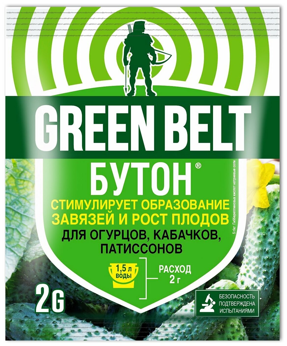 фото Удобрение Green Belt Бутон для огурцов, кабачков, патиссонов