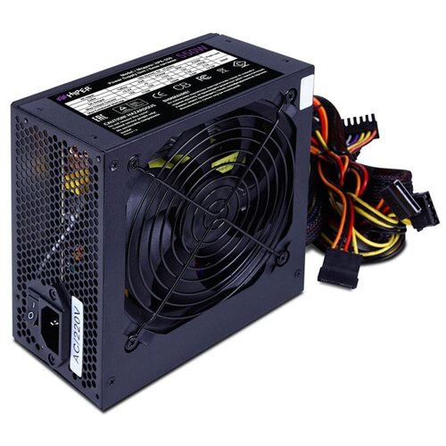 PSU HIPER HPA-550 (ATX 2.31, 550W, Active PFC, 80Plus, 120mm fan, black) BOX