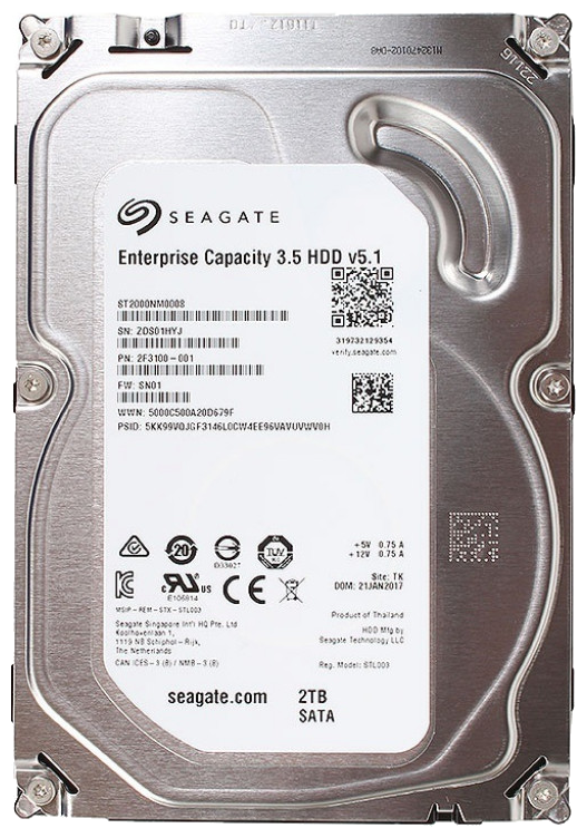 Жесткий диск Seagate 2 ТБ ST2000NM0008